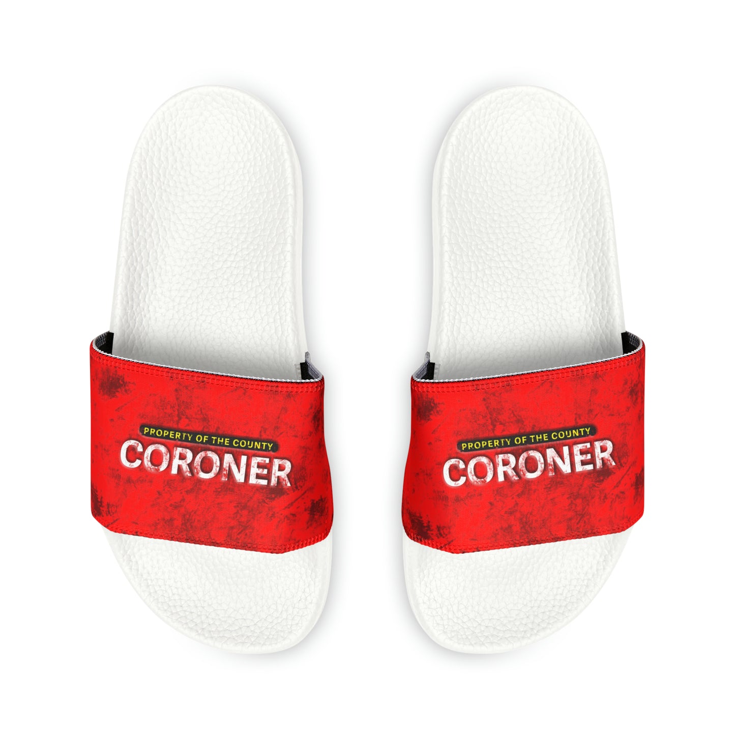 Property of the County Coroner | Men's Slide Sandals