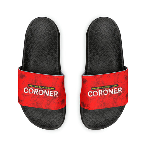 Property of the County Coroner | Men's Slide Sandals
