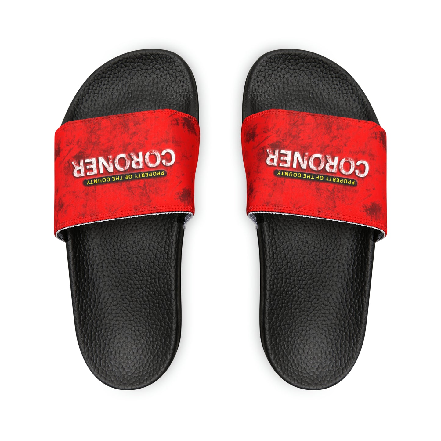 Property of the County Coroner | Men's Slide Sandals