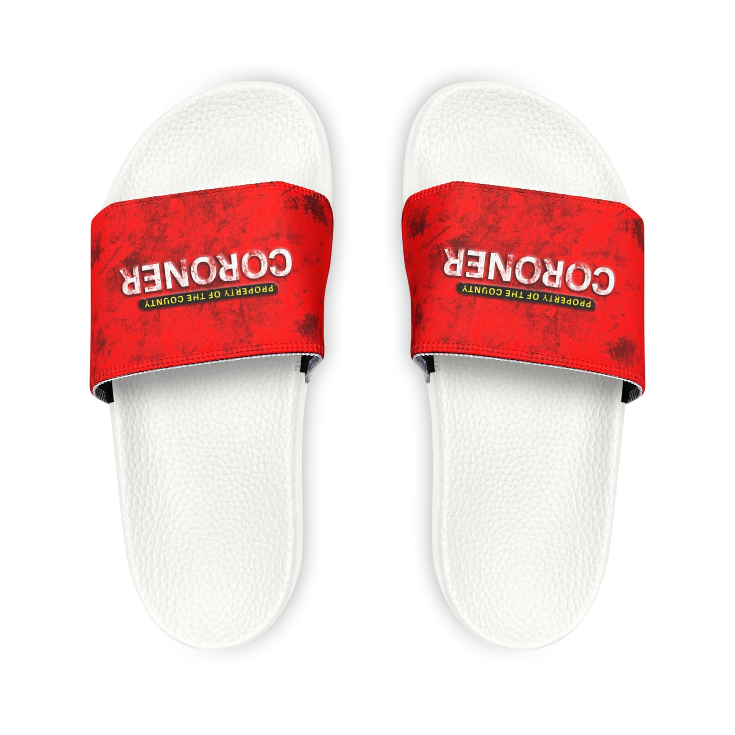 Property of the County Coroner | Men's Slide Sandals