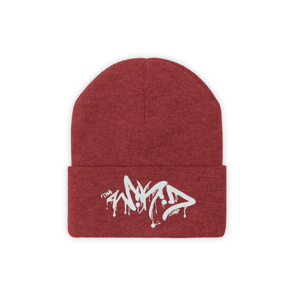 Tha Wikid One Logo • Knit Beanie - Grave Dirt Clothing