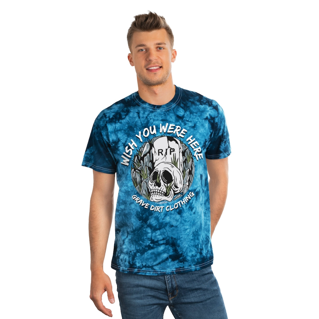 Wish You Were Here Occult Tie Dye T-shirt