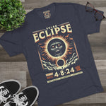 Total Solar Eclipse 2024 | Unisex Tri-Blend Crew Tee