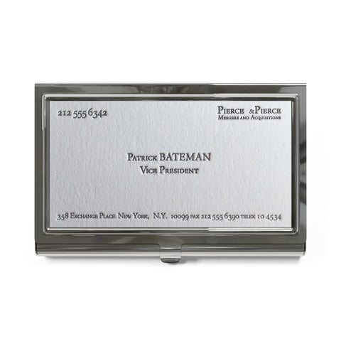 Patrick BATEMAN Replica Business Card Holder
