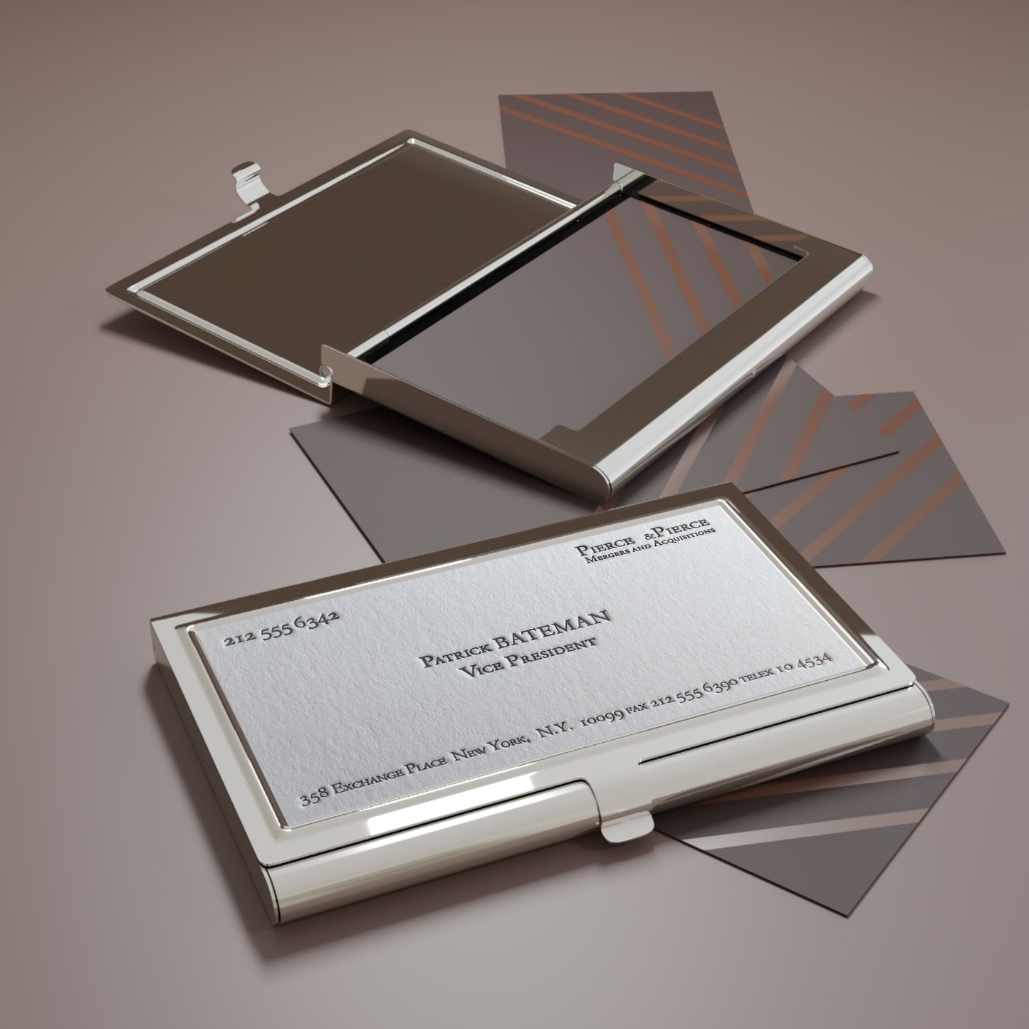 Patrick BATEMAN Replica Business Card Holder