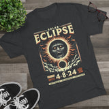 Total Solar Eclipse 2024 | Unisex Tri-Blend Crew Tee
