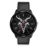 From The 6 • Black Wrist Watch - Grave Dirt Clothing