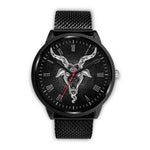 From The 6 • Black Wrist Watch - Grave Dirt Clothing