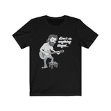 Charles Manson with a Guitar - Unisex T-Shirt