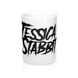 Jessica Stabbit Mug 15oz - Grave Dirt Clothing