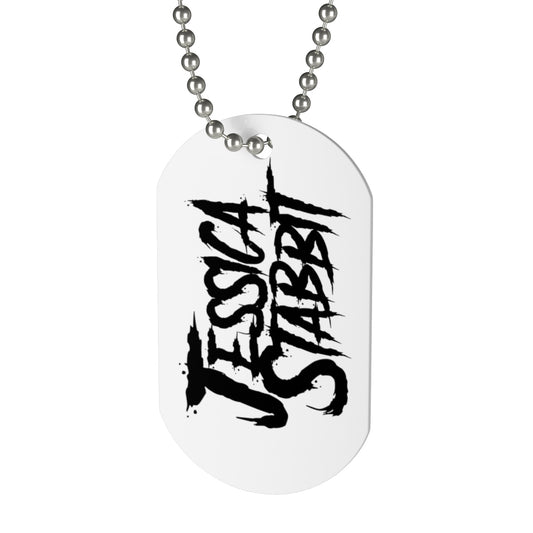 Jessica Stabbit Dog Tag - Grave Dirt Clothing