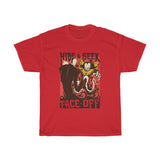 Hide And Seek Face-Off | Unisex Heavy Cotton Tee